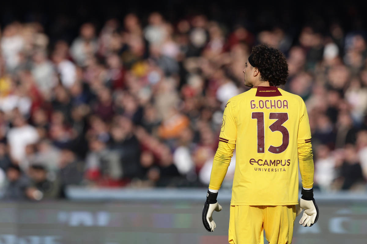 Memo Ochoa en el 11 de la jormada en su debut en la Serie A